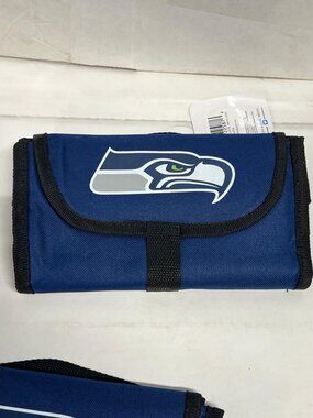 Seattle Seahawks Insulated Lunch Bag New NFL Football Cooler Tote Navy Blue